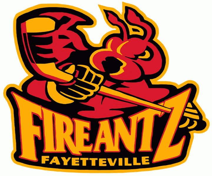 fayetteville fireantz 2004-2010 primary logo iron on transfers for clothing